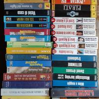 Lotto di 42 videocassette VHS vintage