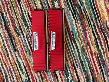 RAM 2 banchi 16 gb l’uno.