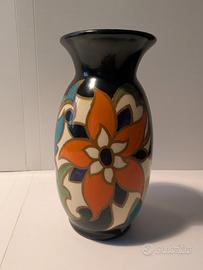 Vaso in ceramica decò Gouda 