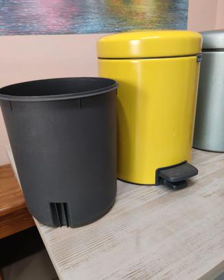 Pattumiera Brabantia a pedale newIcon giallo