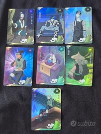 Lotto carte Naruto Kayou SR Smriti collectibles