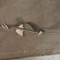 Barra 4 faretti regolabili