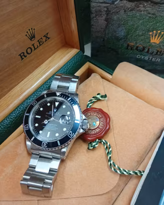 Rolex Submariner data 16610 mai lucidato anno 1998