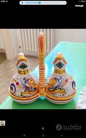 SET OLIO ACETO CERAMICHE DERUTA