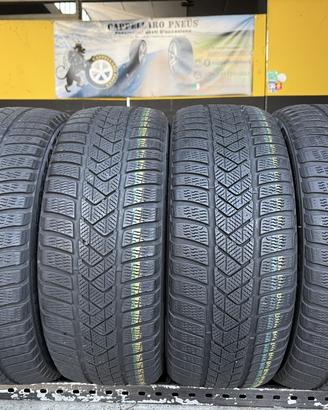 4 Gomme 225/45R18 Pirelli invernali RFT 85%residui