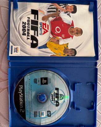 videogioco PlayStation 2 FIFA football 2004