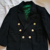 Giacchina blu bimbo 6/7 anni