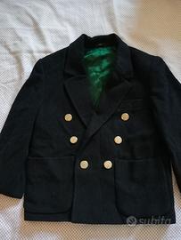 Giacchina blu bimbo 6/7 anni