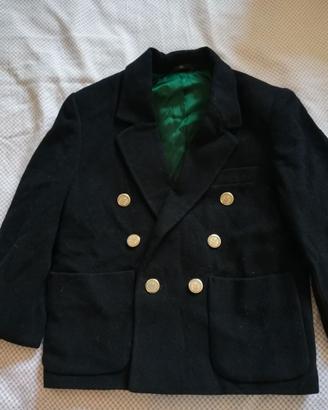 Giacchina blu bimbo 6/7 anni