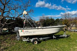 Barca prendisole e pesca AUTOSVUOTANTE TORPEDINE!!