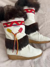 Doposci donna Tecnica in pelliccia