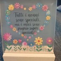 targhetta acrilico 2d nonni