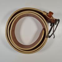 Cintura in pelle Solo Soprani marrone chiaro