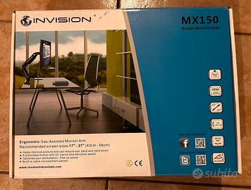 Supporto monitor da tavolo INVISION MX150