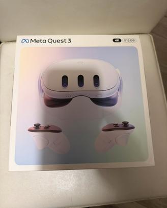 Meta quest 3 512 gb come nuovo