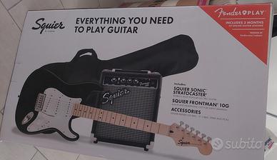 set chitarra con amplificatore