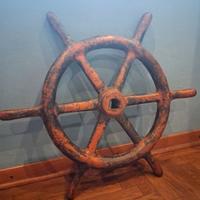 Timone d'epoca in ghisa
