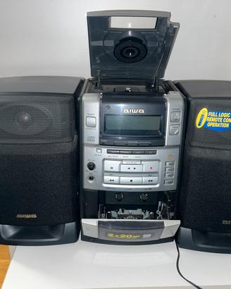 Stereo con cd e casetta