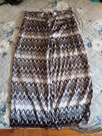 Pantaloni da donna in raso