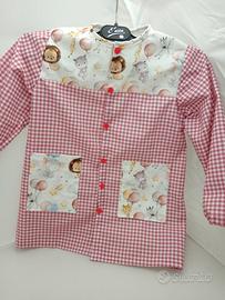 grembiulino asilo 4 anni 