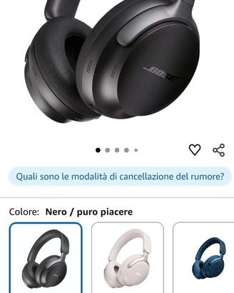 Bose QuietComfort Ultra Headphones Cuffie Wireless