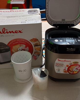 Moulinex pain e delices Macchina del Pane acciaio 