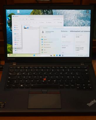 notebook pc portatile Lenovo T450S 14 i5