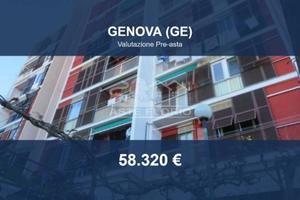Immobile in asta di 96 m² con box auto a Genova