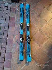 Sci Salomon con attacchi Salomon grip walk 150cm