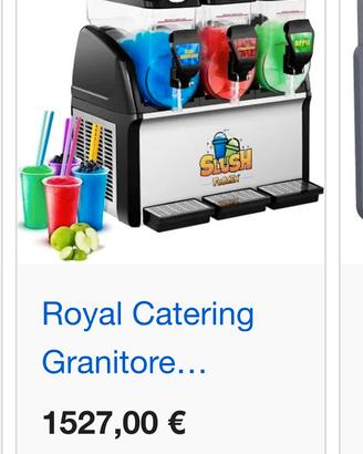 Royal Catering Granitore Sorbettiera