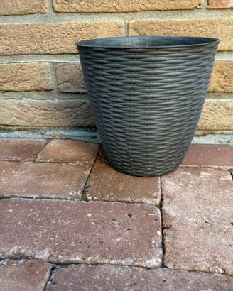 Copri vaso per piante nero