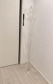 Attaccapanni da terra in plexiglass