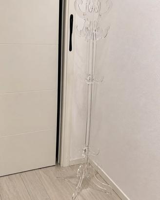 Attaccapanni da terra in plexiglass