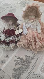 Bambole porcellana "Capodimonte"