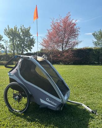 Qeridoo Kidgoo 1 – Rimorchio bici + passeggino