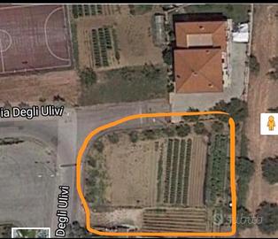 Terreno edificabile con grande giardino