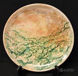 Lucio Liguori Raito Piatto ceramica astratta