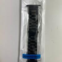 Cinturino compatibile Apple Watch metallo nero