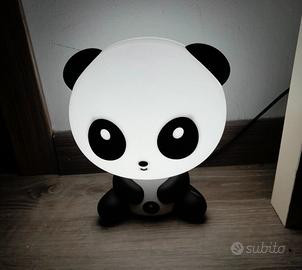 lampada panda con spina e lampadina