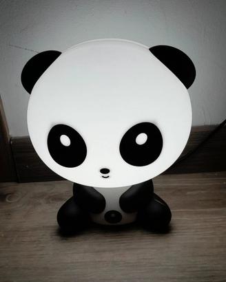 lampada panda con spina e lampadina