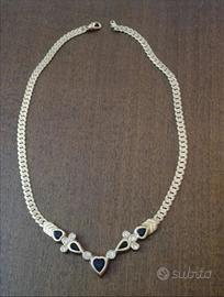 Collana girocollo dorata 