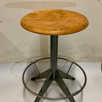 sgabello officina regolabile tipo mautren anni 60