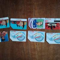 Schede telefoniche vintage rare