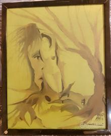 dipinto olio su tela tipo contemporaneo