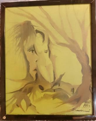 dipinto olio su tela tipo contemporaneo