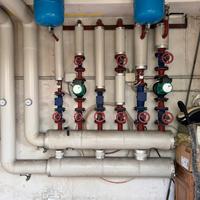Collettore Centrale Termica completo 3 linee