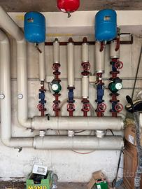 Collettore Centrale Termica completo 3 linee