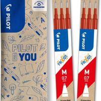 Pilot FriXion, 2 set da 3 Ricariche colore ROSSO