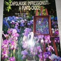 libro disegni punto croce 