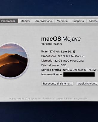 Apple iMac 27" Late 2013